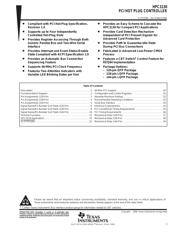 HPC3130PBK 数据规格书 1
