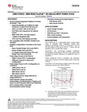 TAS5613ADKD datasheet.datasheet_page 1