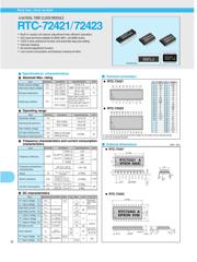 RTC72421B 数据规格书 2