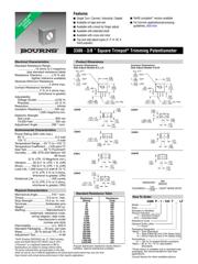 3386C-1-253/72XLR25K datasheet.datasheet_page 1