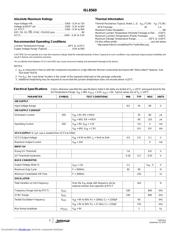 ISL8560 数据规格书 2