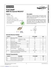 FCB11N60FTM datasheet.datasheet_page 1