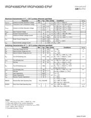 IRGP4068DPBF datasheet.datasheet_page 2