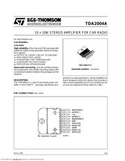 TDA2004A datasheet.datasheet_page 1