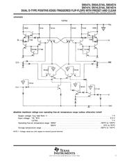 SN74S74DRE4 datasheet.datasheet_page 3