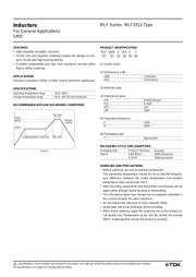 MLF2012DR27MT 数据规格书 1