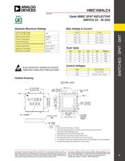 HMC1048LC3BTR 数据规格书 5