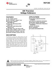 REF102CU datasheet.datasheet_page 1