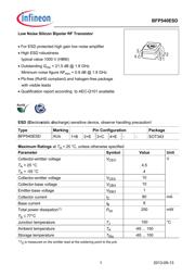 BFP540ESDH6327 datasheet.datasheet_page 1