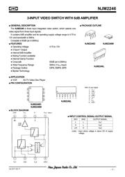 NJM2246M datasheet.datasheet_page 1