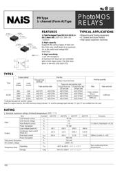 AQY272 datasheet.datasheet_page 1