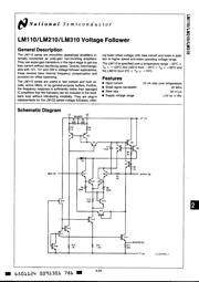 LM110H/883C datasheet.datasheet_page 1