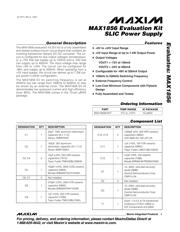 MAX1856EVKIT 数据规格书 1