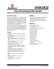 USB2422/MJ datasheet.datasheet_page 1