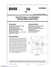 OPA2604AU2K5E4 datasheet.datasheet_page 1