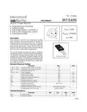 IRFI540N 数据规格书 1