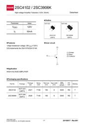 2SC4102T106S Datenblatt PDF