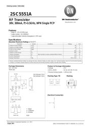 2SC5551AF-TD-E 数据手册