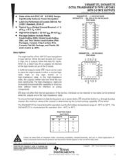 SN74ABT373DW 数据规格书 1