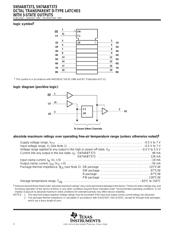 SN74ABT373DW 数据规格书 2