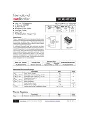 IRLML5203TRPBF Datenblatt PDF