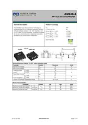 AON3814 datasheet.datasheet_page 1