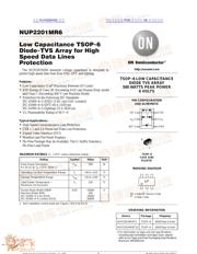 NUP2201MR6 数据规格书 1