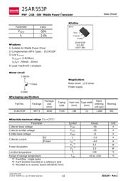 2SAR553PT100 数据规格书 1