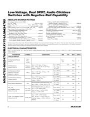 MAX4762ETB+ datasheet.datasheet_page 2