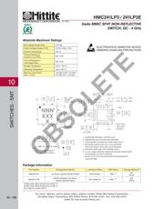 HMC241LP3E 数据规格书 5