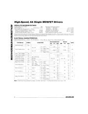 MAX4420 数据规格书 2