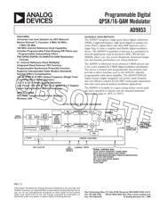 AD9853-65PCB datasheet.datasheet_page 1