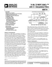 AD9774ASZRL datasheet.datasheet_page 1