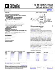 AD7985BCPZ datasheet.datasheet_page 1