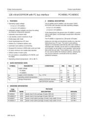 PCA8581P datasheet.datasheet_page 3