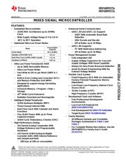 MSP430FR5729IRHAR datasheet.datasheet_page 1