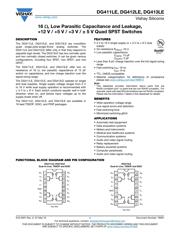 DG412LEDY-T1-GE3 datasheet.datasheet_page 1