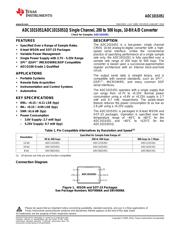 ADC101S051CIMF/NOPB datasheet.datasheet_page 1