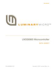 LM3S6965-IQC50 数据规格书 1