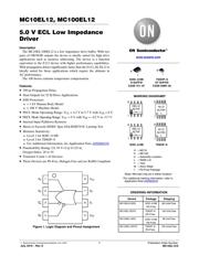 MC10EL12D 数据规格书 1