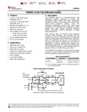 LMH6552MA/NOPB datasheet.datasheet_page 1