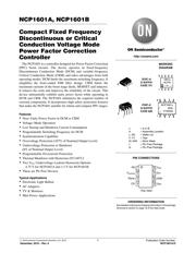 NCP1601ADR2G 数据规格书 1