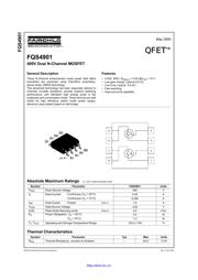 FQS4901 datasheet.datasheet_page 1