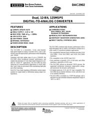 DAC2902-EVM 数据规格书 1
