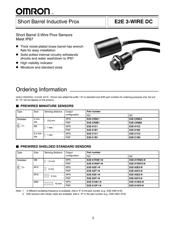 E2E-X2F1-M1 datasheet.datasheet_page 1