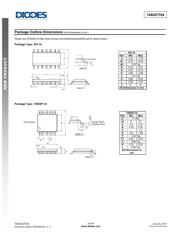 74AHCT04T14-13 datasheet.datasheet_page 6