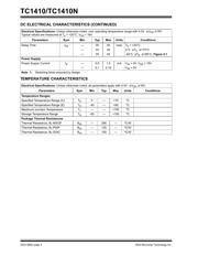 TC1410COA713 数据规格书 4