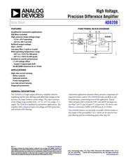 AD8208 datasheet.datasheet_page 1