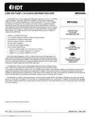 MPC940LFA datasheet.datasheet_page 1