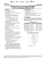 SN74CB3Q3257PWG4 datasheet.datasheet_page 1